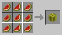 Minecraft melon recipe